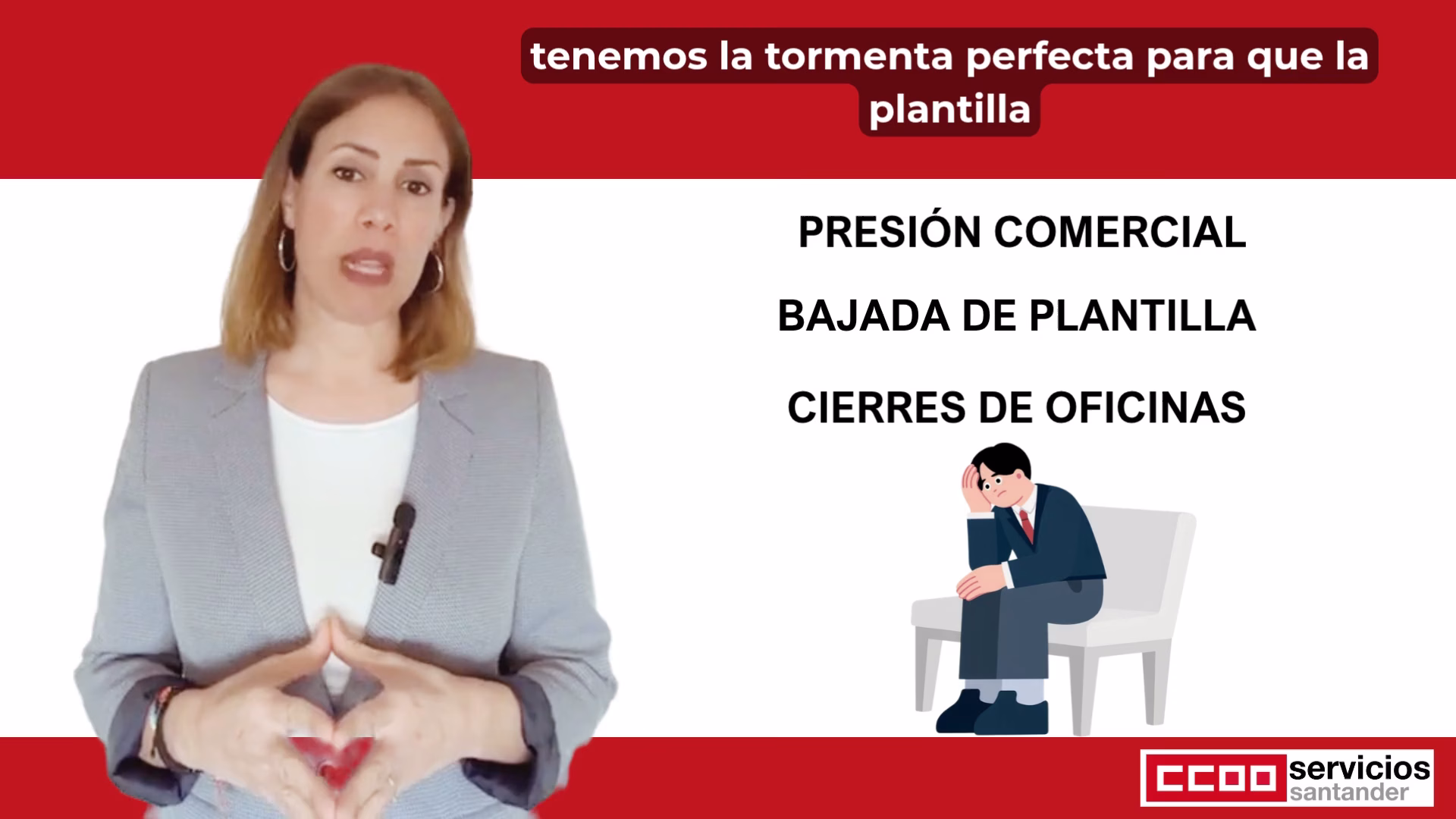Representamos a la plantilla en la Junta con más de medio millón de acciones delegadas