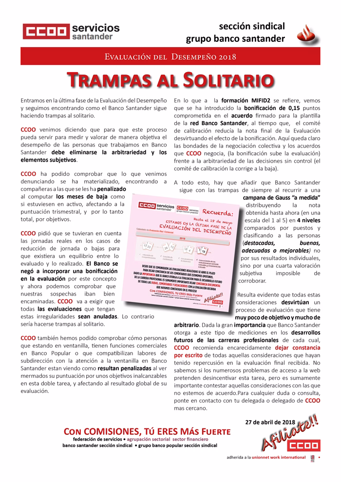 Trampas al solitario