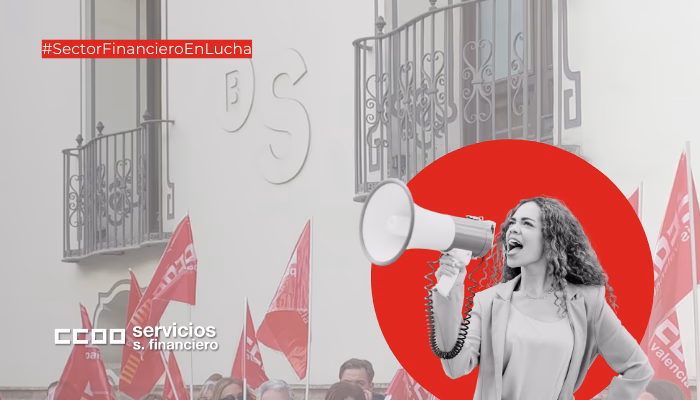 Continuamos las movilizaciones en el sector de BANCA por falta de acuerdo salarial justo con la AEB