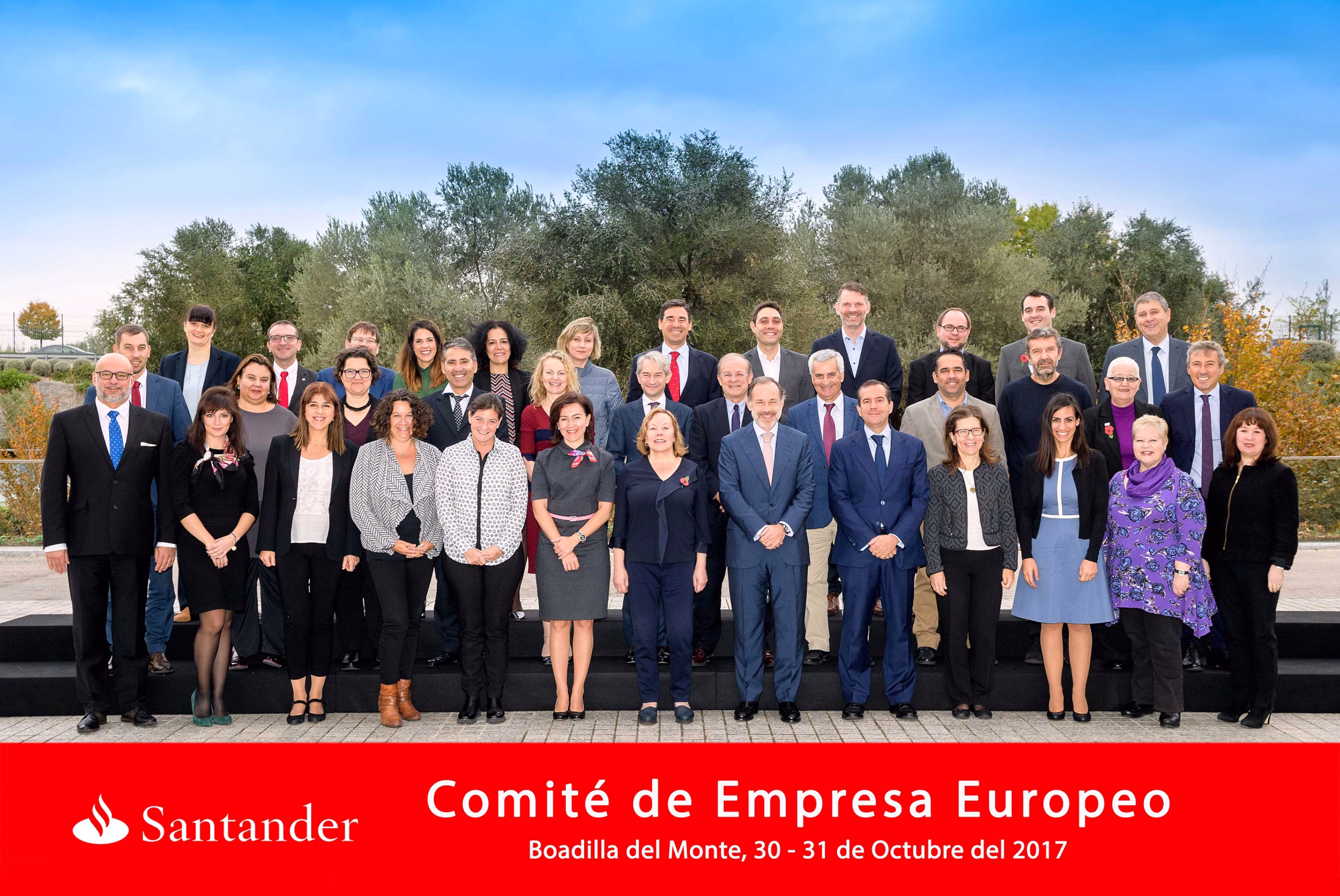 Reunión del Comité de Empresa Europeo de Banco Santander