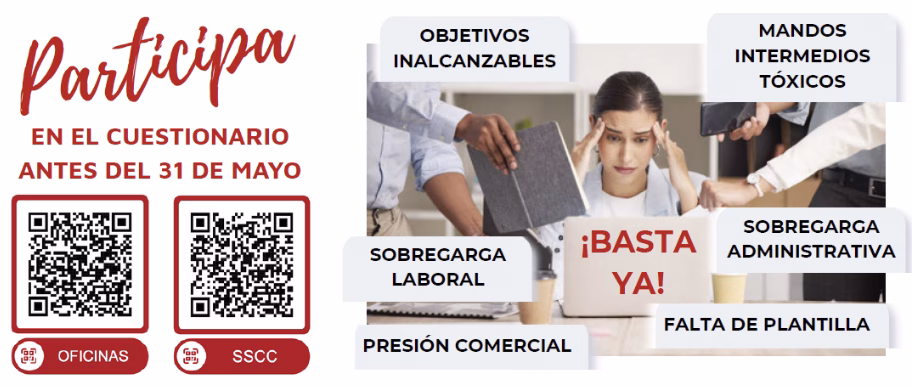 CCOOnews: Encuesta de clima laboral. Cuadros de vacaciones